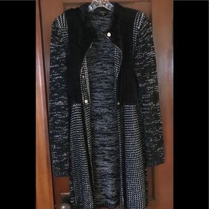 Plush, luxurious long sweater, Women’s Size Medium